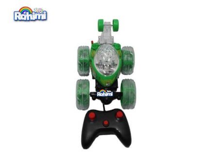 اسباب بازی ماشین دیوانه کنترلی شارژی مناسب برای کودکان بالای 3 سال با قیمت عمده و ارزان در رنگبندی قرمز،آبی،سبز و زرد