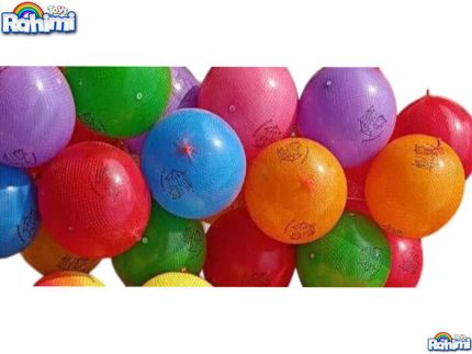 توپ رنگی بادی 21 سانتی با قیمت عمده و ارزان