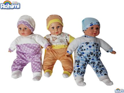 عروسک نوزاد طرح سرامسیک 14 اینچ با قیمت عمده و ارزان