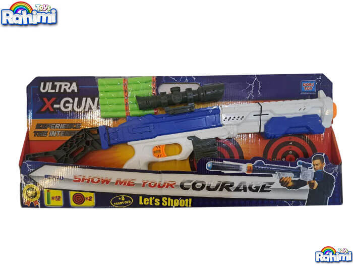 تفنگ اسنایپر همراه با تیر مناسب برای رده سنی بالای سه سال